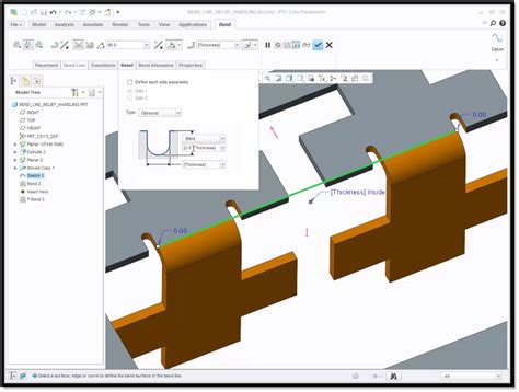 ptc bend tool